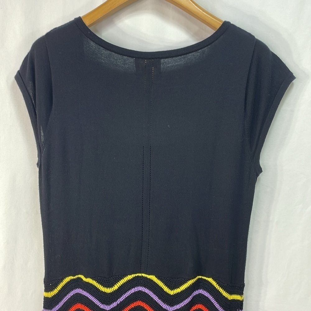 Milly cotton crocheted dress, black yellow, purple orange - Picture 9 of 12